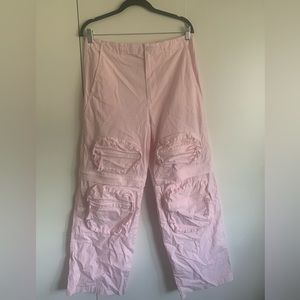 NWT PINK CARGO PANTS